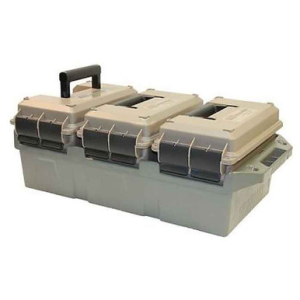 Mtm MTM AC3C 3-CAN AMMO CRATE 50 CAL.- DARK EARTH/ARMY GREEN - $42.59 at Sportsman Fulfillment