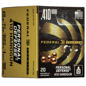 eral PD412JGE000 PD Buck Shot .410 Bore 2.5 000 Buckshot 20 Rounds Ammo