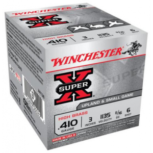 chester X4136 SuperX HB 410 Gauge 3 1-1/16 Oz 6 Shot 25 Rounds Ammo