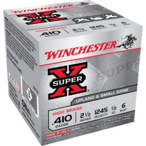 chester X416 SuperX HB 410 Gauge 2.5 1/2 Oz 6 Shot 25 Rounds Ammo