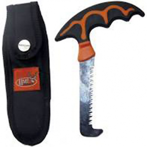Hunting Made Easy BSWS Bone Saw with Scabbard SS Blade Black Easy Grip