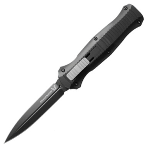 Benchmade Infidel Black Aluminum OTF 3.91" Double-Edged Dagger Blade