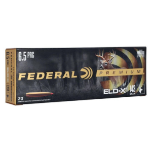 eral ELD-X 6.5 PRC 143 Grain 20 Rounds Ammo
