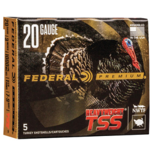 Federal PTSSX295F79 Premium HW TSS 20 Gauge 3.5" 1 5/8 oz 7,9 Shot 5 Rounds