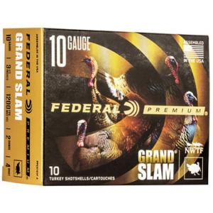 Federal PFCX101F5 Premium Grand Slam 10 Gauge 3.5" 2 oz 5 Shot 10 Rounds