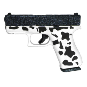 GLOCK 43X MOS GlitterGunz 9mm 3.41in Barrel 10rd Tactical Cow Glitter Pistol