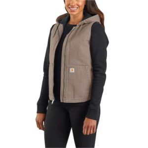 Carhartt Womens Washed Duck Insulated Hooded Vests