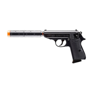Walther PPK/S Operative Airsoft Pistol 6mm BB Kit Spring Powered Single Shot Black