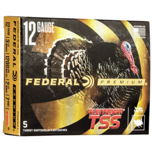 Federal PTSSX191F7 Premium HW TSS 12 Gauge 3.5 2- 1/4 Oz 7 Shot 5 Rounds eral PTSSX191F7 Premium HW TSS 12 Gauge 3.5 2- 1/4 Oz 7 Shot 5 Rounds Ammo