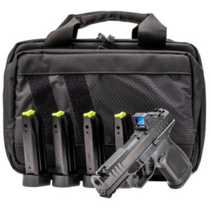 Rost Martin RM1C Compensated Black 9mm 4" Barrel 17 Round Package