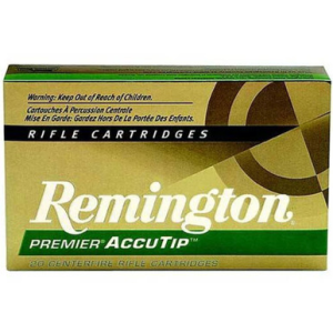 Remington PRA2250RB Premier Accutip 22-250 50 GR Accutip 20 Rounds ington PRA2250RB Premier Accutip 22-250 50 GR Accutip 20 Rounds Ammo