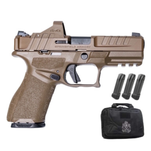 Springfield Armory Echelon 4.0C FDE 9mm Gear Up Pistol Package 4" Barrel 4 18+1 Round Mags