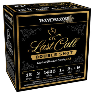 chester Last Call Double Shot 12 Gauge 3 Steel 2 1/2 25 Round Ammo