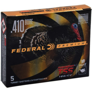 eral Premium Turkey Heavyweight TSS .410 Gauge #9.5 Shot 13/16 Oz 5-Rounds Ammo
