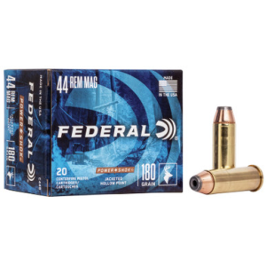 eral Power-Shok .44 Mag 180GR JHP 20 Rounds Ammo