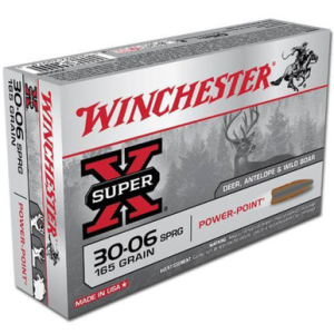 chester X30065 SuperX 30-06 165 GR Power Point 20 Rounds Ammo