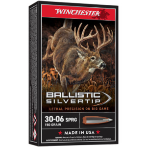 chester SBST3006 30-06 150 GR Ballistic Silvertip 20 Rounds Ammo