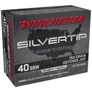 chester W40SWST Super-X 40 S&W 155 GR STHP 20 Rounds Ammo