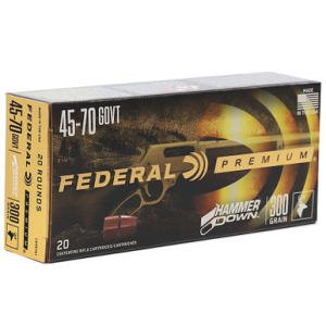 eral LG45701 Premium Hammer Down 45-70 300 GR Bonded SP 20 Rounds Ammo
