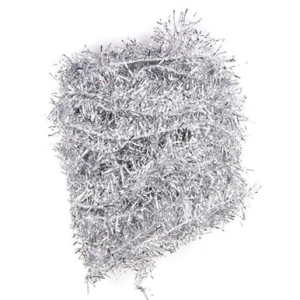 Semperfli Metallic Tinsel Chenille 8mm Medium Silver