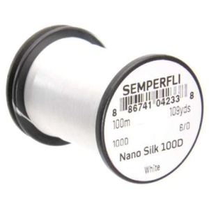 Semperfli Nano Silk 100D 6/0 White