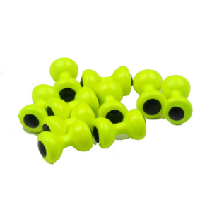 Painted Lead Eyes Medium Chartreuse