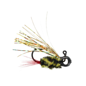 Leland's Lures Crappie Magnet Eye Hole Bream Boss Jig Bumblebee 1/32 oz.
