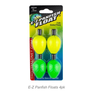 Leland E-Z Panfish Floats Green Yellow 1/64 oz