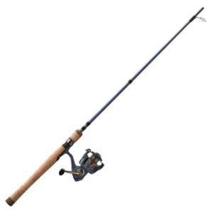 Pflueger President Spinning Combo 6'6" Medium 1 Pc Cork Handle 5.2:1 Gear Ratio