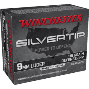 chester W9mmST Super-X 9mm 115 GR STHP 20 Rounds Ammo