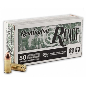 Remington Range 9mm 115 Grain FMJ 50 Rounds ington Range 9mm 115 Grain FMJ 50 Rounds Ammo