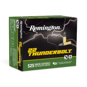 ington 22 Thunderbolt .22LR 40GR 525 Rounds Ammo