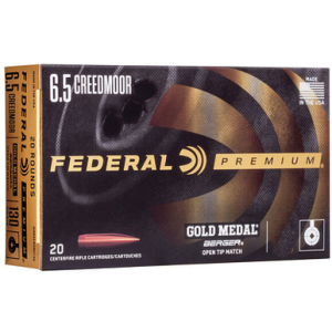 eral GM65CRD1 GM 6.5 Creedmoor 140 GR Sierra Match King BTHP 20 Rounds Ammo