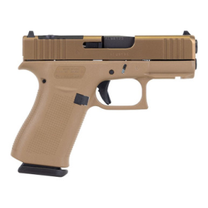 Glock 43X MOS 9mm 3.41" Barrel 10 Round Pistol Coyote