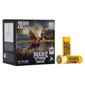 Federal Prairie Storm FS Lead 20 Gauge 5 Shot Size 2-3/4in 25 Rounds eral Prairie Storm FS Lead 20 Gauge 5 Shot Size 2-3/4in 25 Rounds Ammo