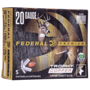 eral P208TC Premium Sabot Slug 20 Gauge 2.75 5/8 Oz 5 Rounds Ammo