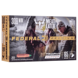 eral P308TC2 Premium 308 165 GR Trophy CoPower Pointer 20 Rounds Ammo