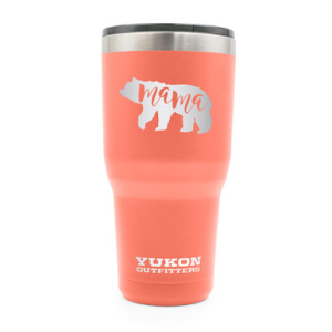YUKON 30 Oz Mama Bear Coral