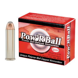 Corbon PowRBall .357 Magnum 100 Grain Polymer-Tipped Self Defense Ammo 20 Rounds bon PowRBall .357 Magnum 100 Grain Polymer-Tipped Self Defense 20 Rounds Ammo