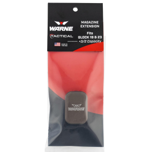 Warne Warne MEG1932DE Magazine Extension made of 6061-T6 Aluminum with Hardcoat Anodized Flat Dark Earth Finish for Glock 19, 23 Magazines (Adds 3rds 9mm Luger, 2rds 40 S&W) - $24.99 at Sportsman Fulfillment