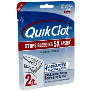 QuikClot Gauze Dressing 3" x 24"