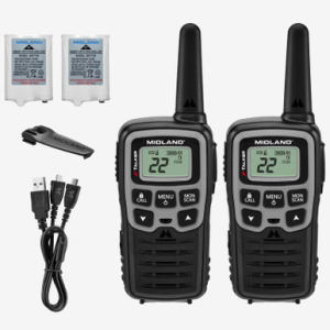 Midland Consumer Radio Midland X-TALKER T51SLV Two-Way Radios 22-Channel 2-Pack - $59.99 at Sportsman Fulfillment
