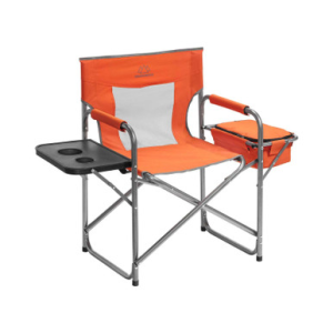 Mountain Summit Gear Cooler Chair with Side Table Orange