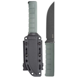 KA-BAR Dust II Fixed Blade Knife 5.25in D2 Green/Black