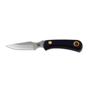 Knives of Alaska Cub Bear D2 Fixed Blade Caping Knife Black