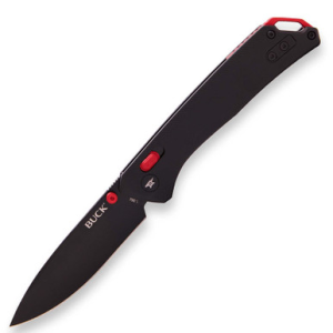 Buck 700 Nomad Folding Knife 3.25 in D2 Drop Point Black