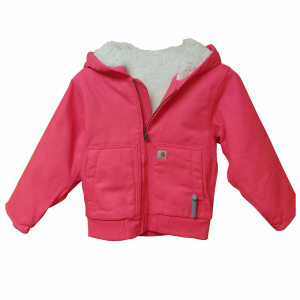 Carhartt Carhartt Girls' Zip Front Flannel Quilt Lined Hooded Active Jackets - $79.99 at Sportsman Fulfillment