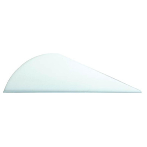 Bohning Blazer Vane 2" White Pack of 36