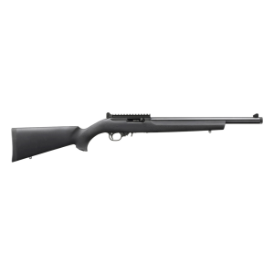 Ruger 10/22 .22 LR 16.12" Threaded Barrel 10 Round Black Hogue OverMolded Stock