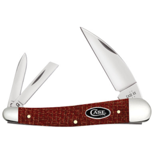 Case Knives Case XX Seahorse Whittler Dark Red Burlap Micarta 12276 Carbon Steel Pocket Knife - $109.99 at Sportsman Fulfillment